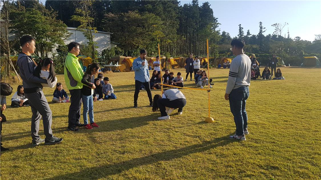 지난 20, 21일 양일간 진행된 1차 가족스포츠캠프 운영 모습.