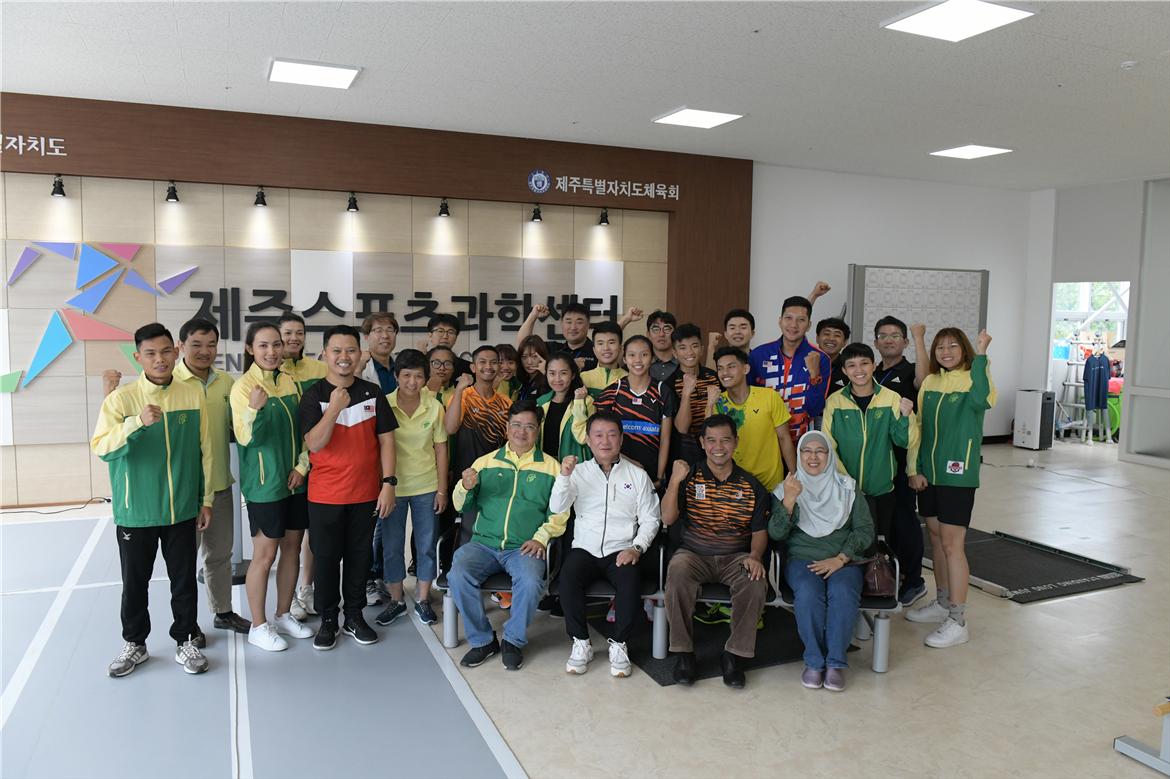 제주-동남아시아 스포츠 교류가 지난 21일부터 25일까지 도내 일원에서 열렸다.