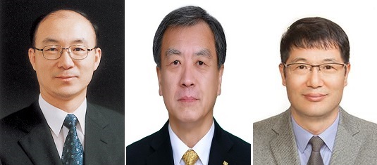 사진 왼쪽부터 김조원 민정수석, 김거성 시민사회수석, 황덕순 일자리수석