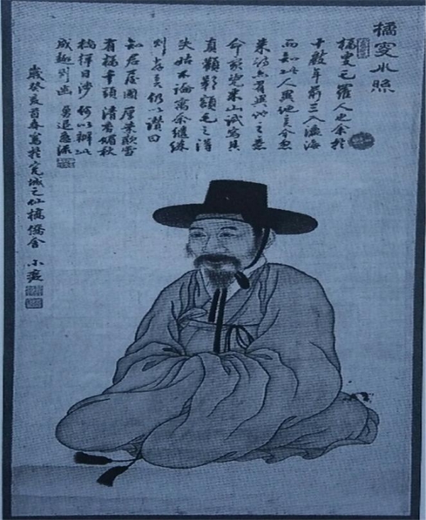 제주에서 가장 오래된 초상화의 주인공 고내 출신 문백민.