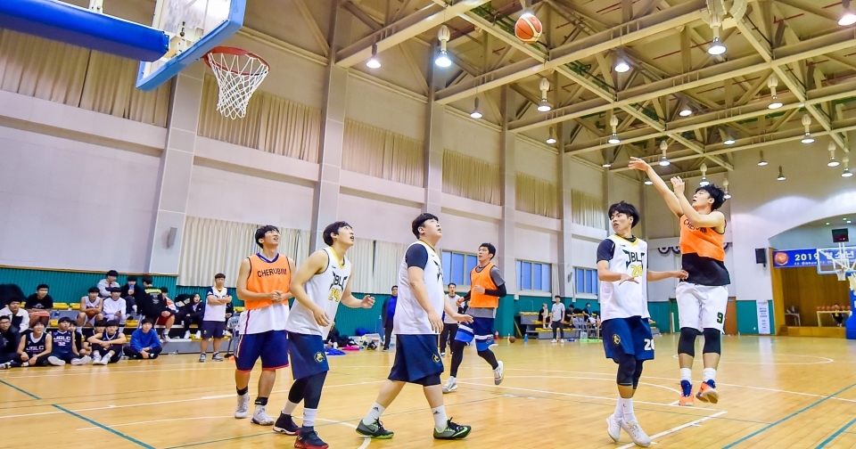 2019년 열린 청소년 길거리 농구대회 장면(제주일보 자료사진)